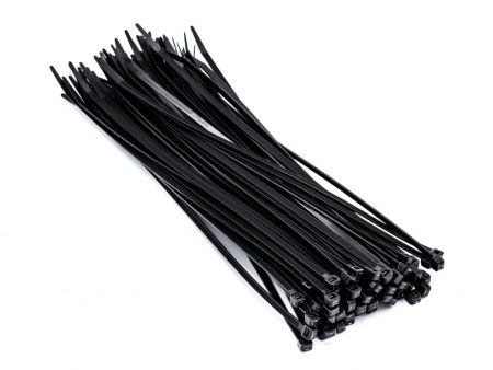 Black UV Stabilized Nylon Cable Ties  11  50lb Cheap