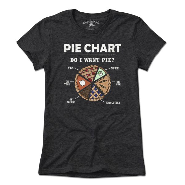 Pie Chart T-Shirt For Cheap