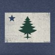 Vintage Maine Flag Youth Hoodie Discount