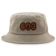 603 New Hampshire Leather Patch Bucket Hat Supply