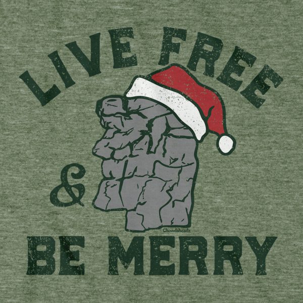 Live Free & Be Merry Old Man T-Shirt Fashion