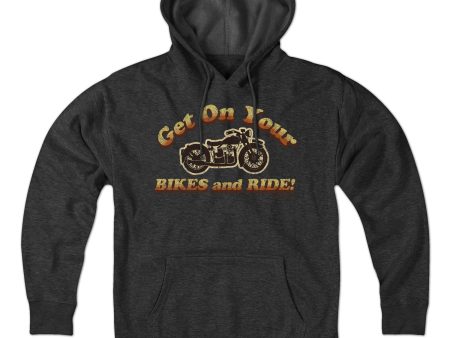 Get On Your Bikes And Ride Hoodie Supply