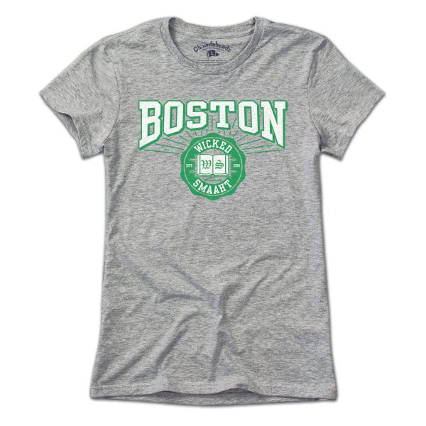 Boston Wicked Smaaht Seal T-Shirt For Discount