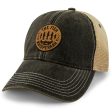 Fish Whisperaah  Wood Grain  Patch Dirty Water Trucker on Sale