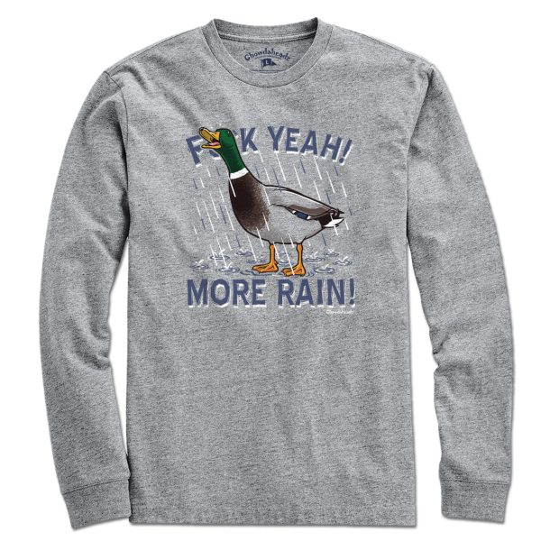 F Yeah! More Rain! Duck T-Shirt Online Sale