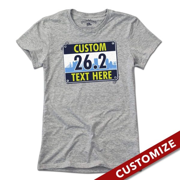 Custom Race Bib T-Shirt For Sale