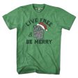 Live Free & Be Merry Old Man T-Shirt Fashion