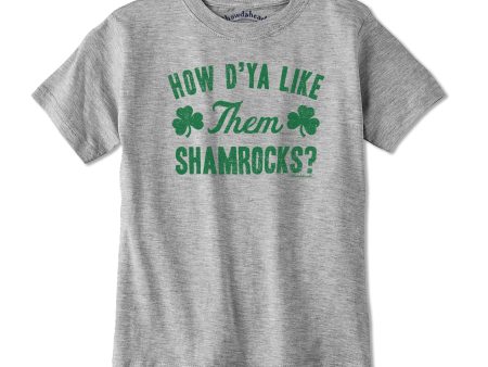 How D Ya Like Them Shamrocks Youth T-Shirt Online Sale