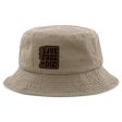 Live Free or Die Leather Patch Bucket Hat Online