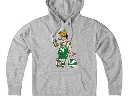 18x Boston Basketball Champions Leprechaun Hoodie For Discount