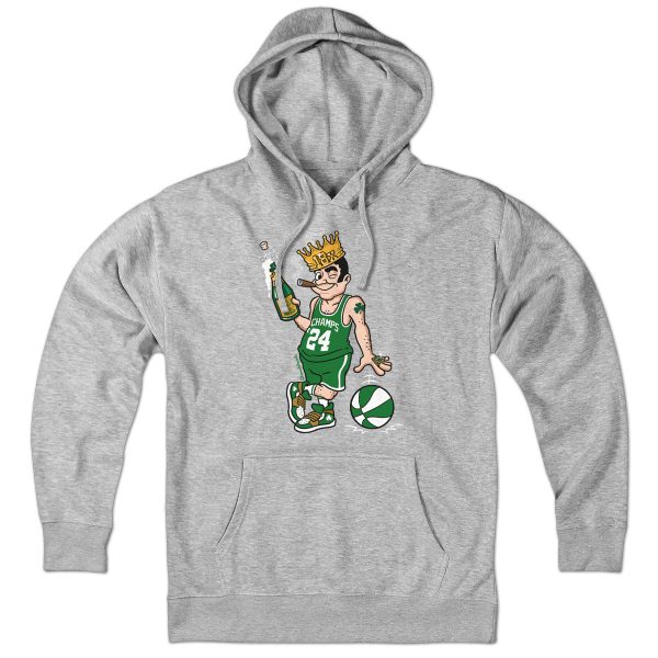 18x Boston Basketball Champions Leprechaun Hoodie For Discount