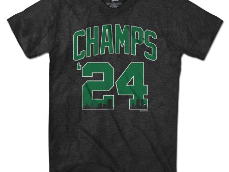 2024 Champs Boston Basketball Championship T-Shirt Discount