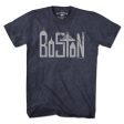 Boston Skyline Letters T-shirt Online Hot Sale