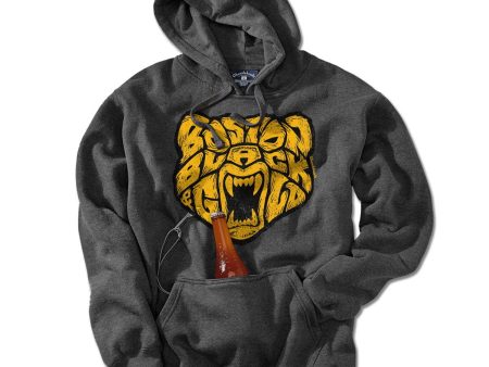 Boston Black & Gold Bear Tailgater Hoodie Online Sale