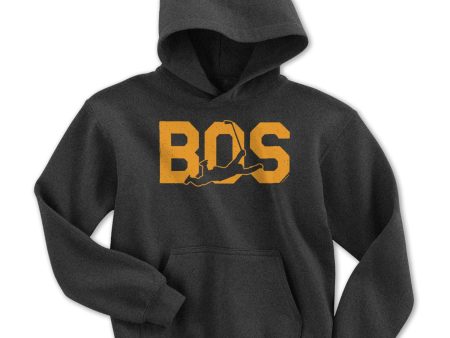 BOS Hockey Dive Youth Hoodie Online Hot Sale