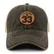 Legend 33 Wood Grain Patch Dirty Water Trucker Supply