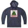 Merry Christmas Tree Sign Hoodie Fashion