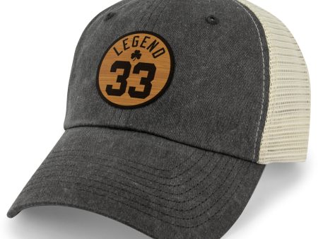 Legend 33 Parquet Patch Relaxed Trucker Online Sale