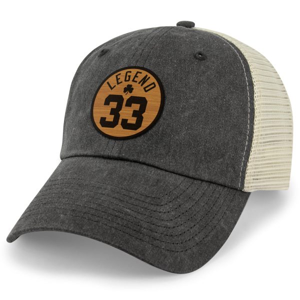 Legend 33 Parquet Patch Relaxed Trucker Online Sale