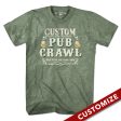 Custom Name s Pub Crawl T-Shirt For Sale