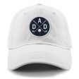 Golf DAD Circle Patch Dad Hat on Sale