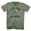 Live Free & Be Merry Old Man T-Shirt Fashion