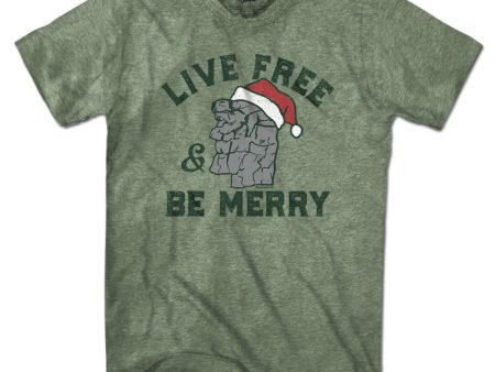 Live Free & Be Merry Old Man T-Shirt Fashion