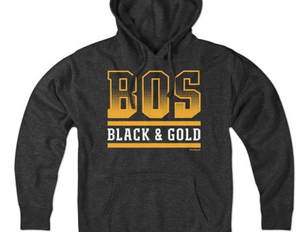 BOS Black & Gold Hoodie Online Sale