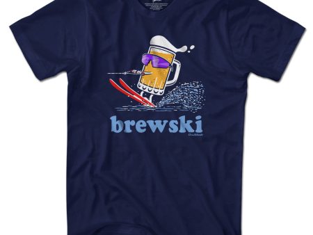 Brewski Waterskiing T-Shirt For Cheap