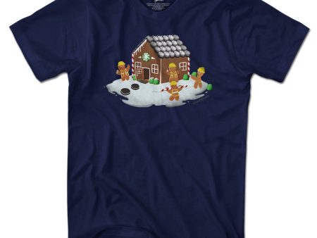 Gingerbread Construction T-Shirt For Sale