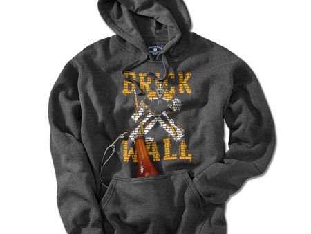 Brick Wall Boston Hockey Tailgater Hoodie Online