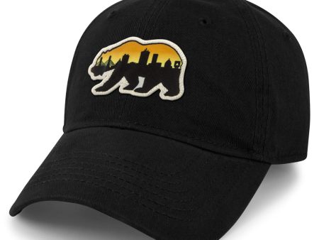 Boston Bear Skyline Dad Hat Online Hot Sale