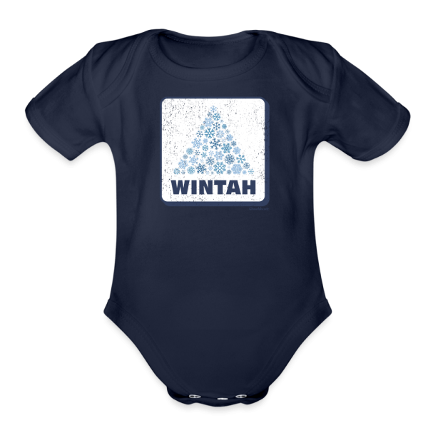 Wintah Snowflake Infant One Piece Online now