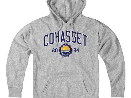 Cohasset Triathlon Arch Logo Hoodie Hot on Sale