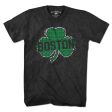 Boston Shamrock Graffiti T-Shirt Cheap