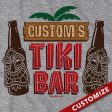 Custom Name s Tiki Bar T-Shirt Sale