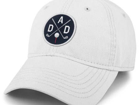 Golf DAD Circle Patch Dad Hat on Sale