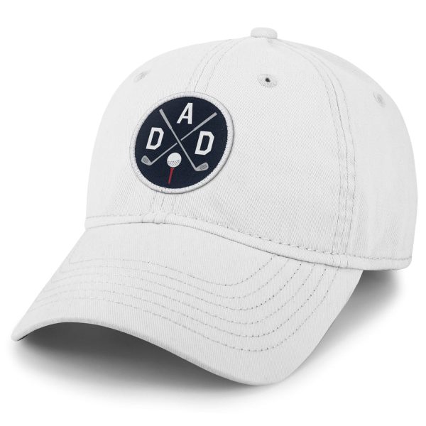 Golf DAD Circle Patch Dad Hat on Sale