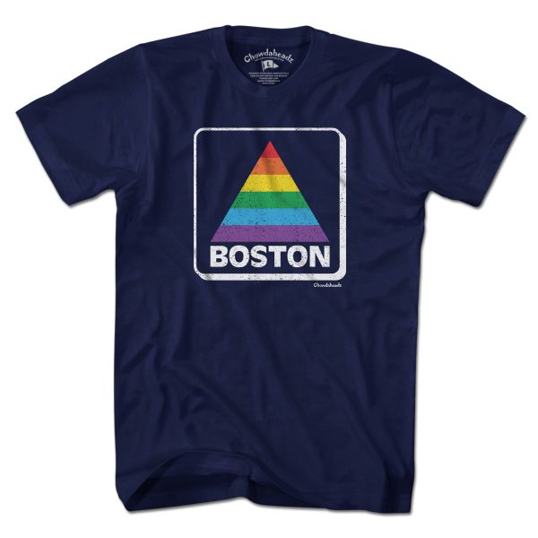 Boston Pride Sign T-Shirt Hot on Sale