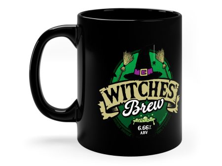 Witches Brew Label 11oz Coffee Mug For Cheap