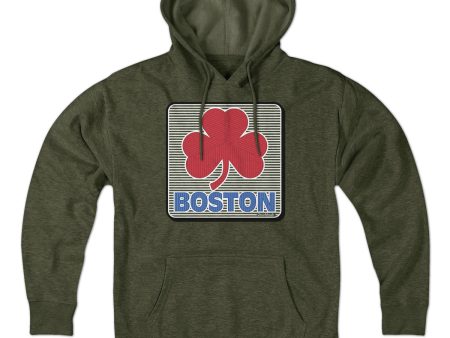 Boston Shamrock Line Drive Sign Hoodie Online Hot Sale