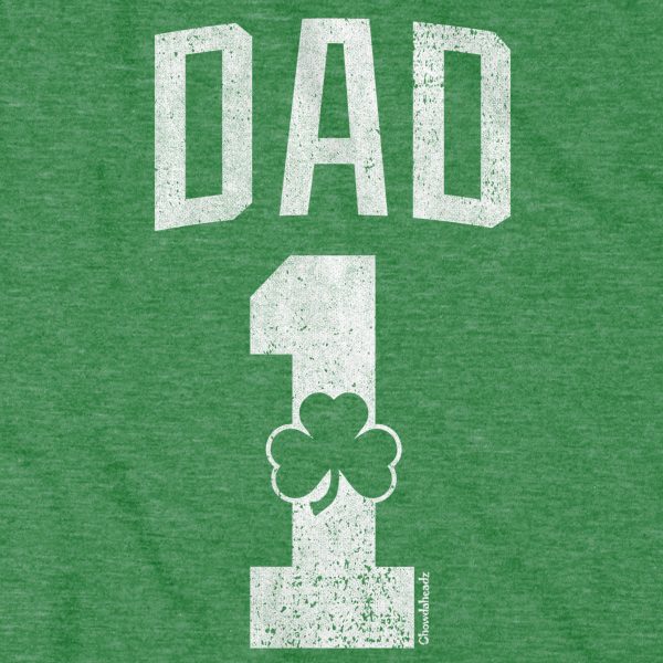 #1 Irish Dad T-Shirt Cheap