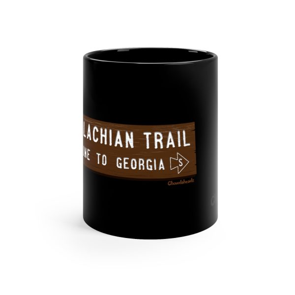 Appalachian Trail Sign 11oz Black Mug Online