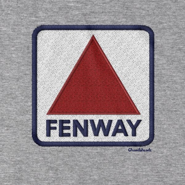 Fenway Sign Faux Embroidery Hoodie For Cheap