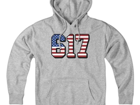 Boston 617 USA Hoodie For Discount