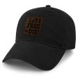 Live Free or Die Leather Patch Dad Hat For Cheap