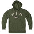 Bite Me Fishing Hoodie For Cheap