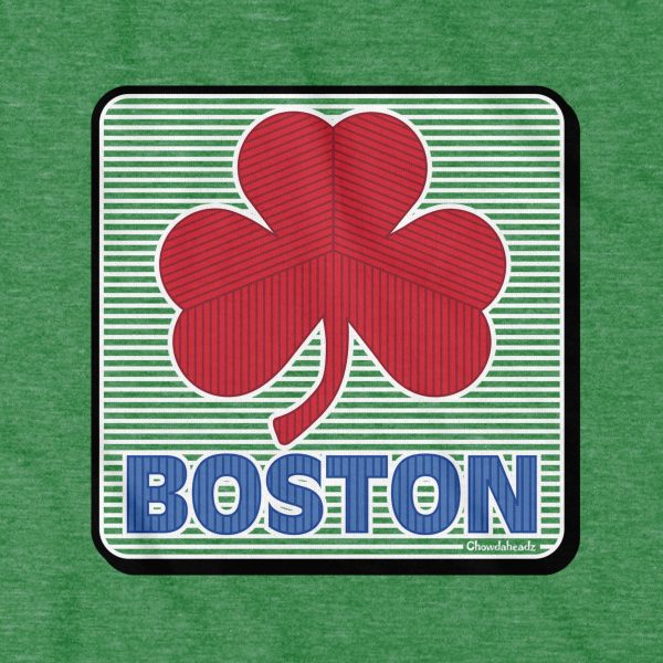 Boston Shamrock Line Drive Sign T-shirt For Cheap