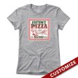 Custom Name s Pizza T-Shirt Cheap