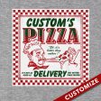 Custom Name s Pizza T-Shirt Cheap